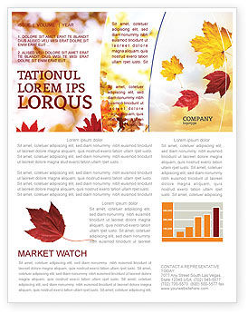 Autumn Newsletter Templates Free