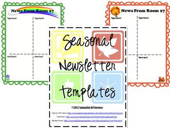 Autumn Newsletter Templates Free