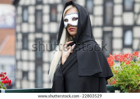 Cheap Black Cloak With Hood