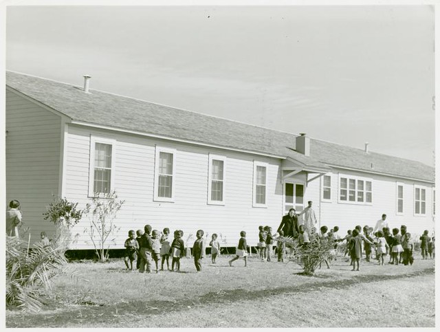 Children Playing Outside In A Nursery