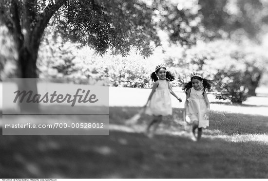 Children Playing Outside In The Park