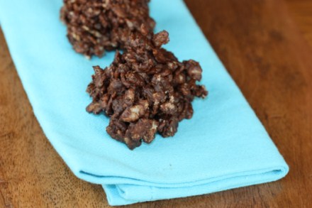 Chocolate Rice Cookies