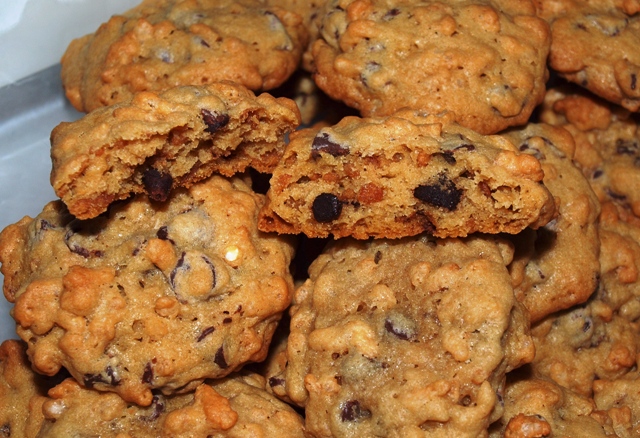 Chocolate Rice Cookies