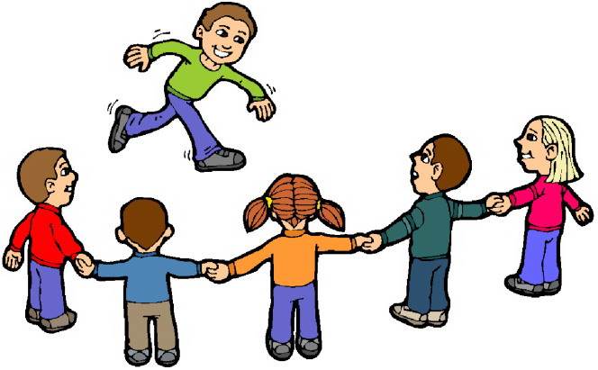 Clipart Children Playing Games
