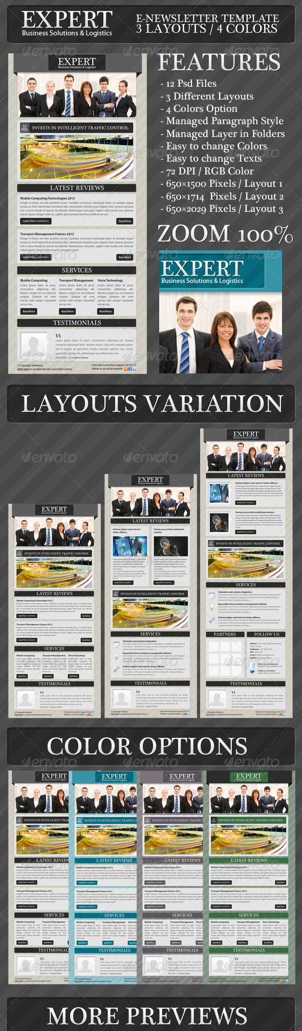 Creative Newsletter Layouts