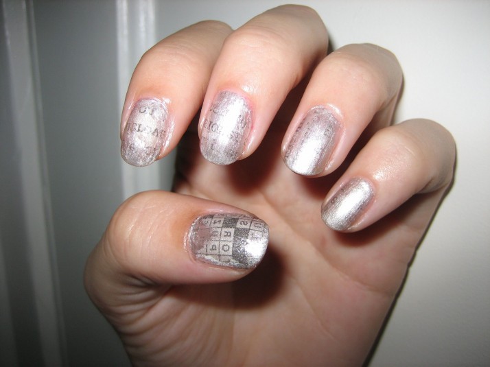 Diy Newspaper Nails