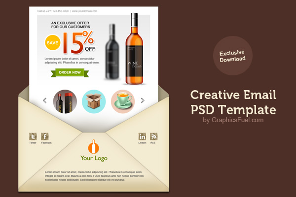 Email Newsletter Layout