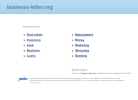 Formal Business Letter Format Sample