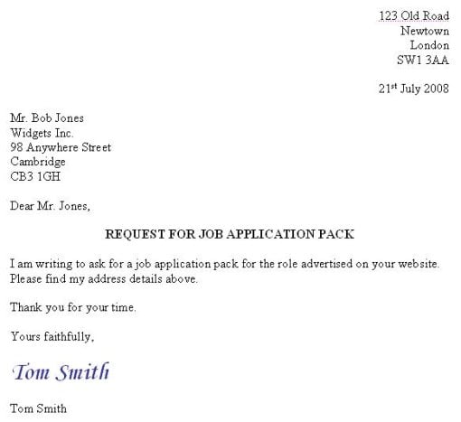 Formal Business Letter Template