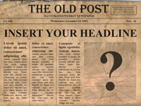 Front Page Newspaper Templates Free