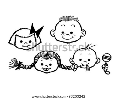 Happy Children Clip Art Free