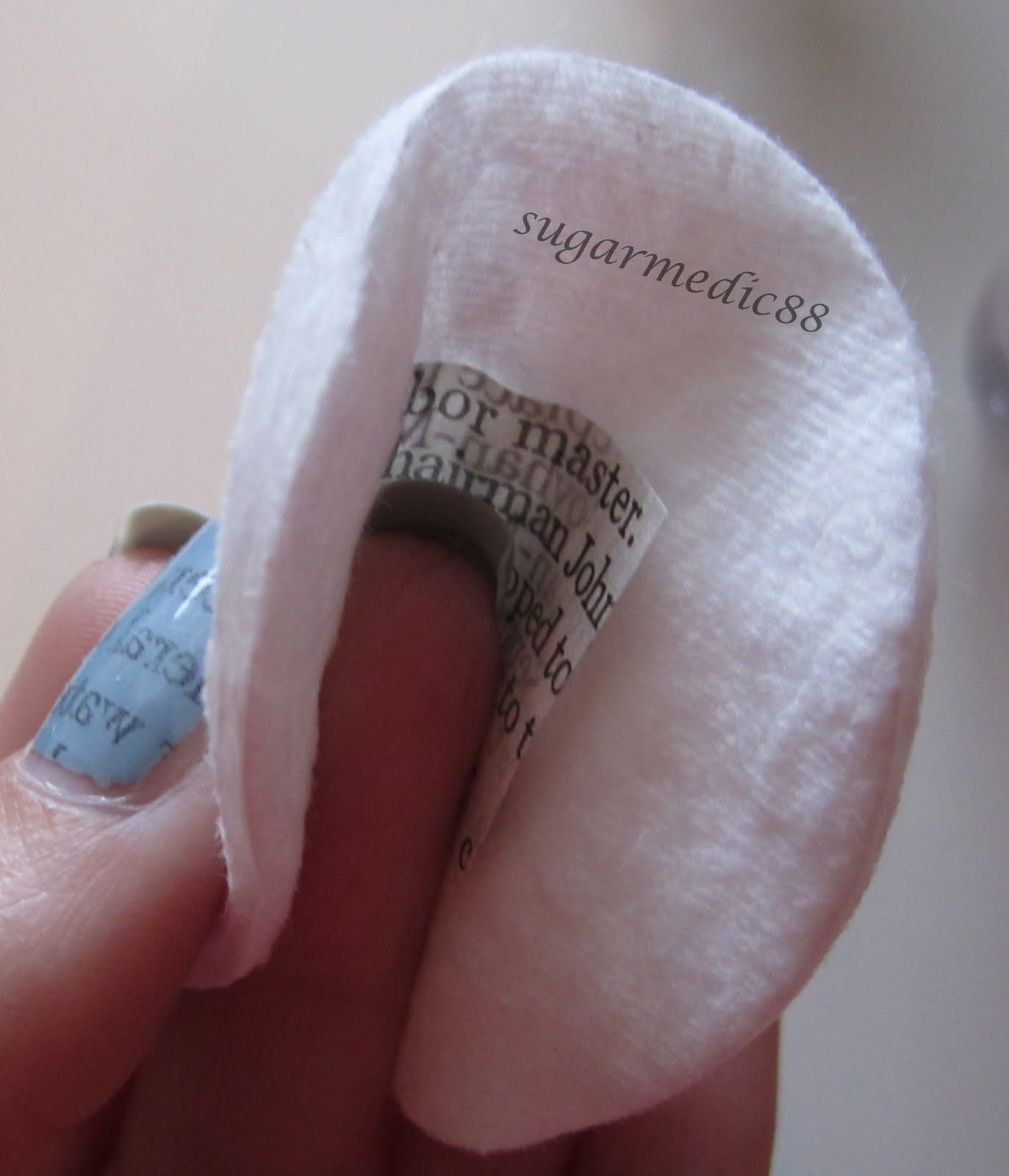 How To Do Newspaper Nails With Printer Paper