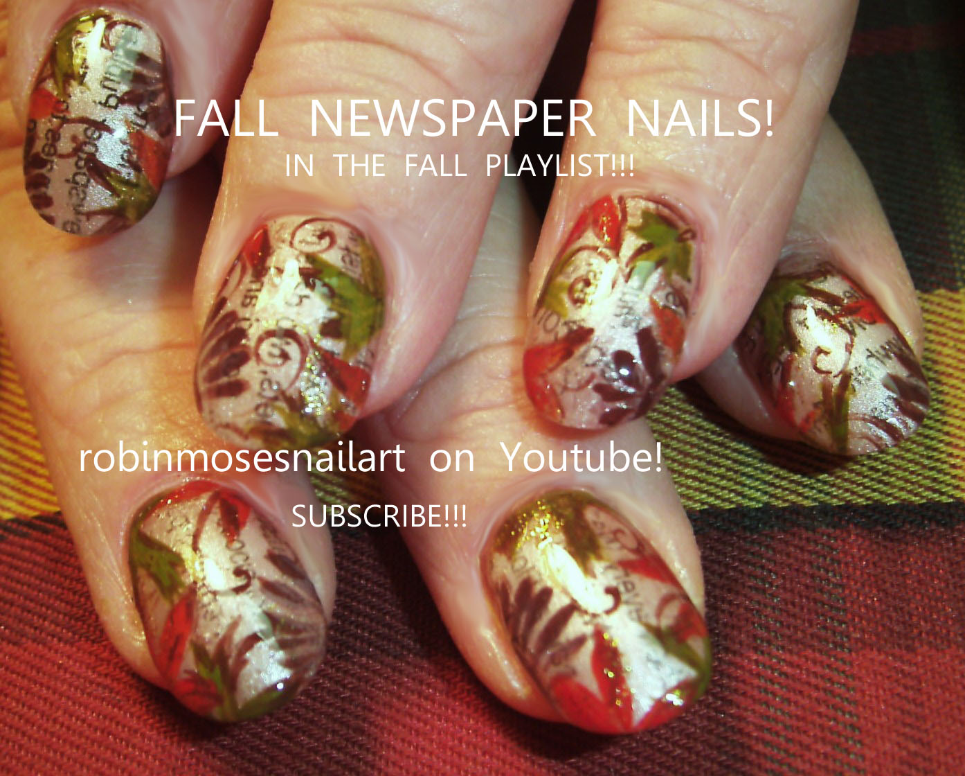 How To Make Newspaper Nails With Water