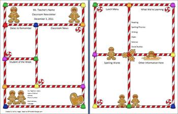 Kindergarten Classroom Newsletter Examples