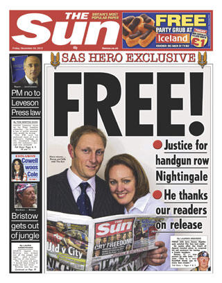 Newspaper Front Pages The Sun