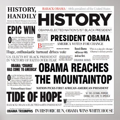 Newspaper Headlines Collage