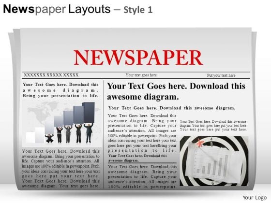 Newspaper Layout Template