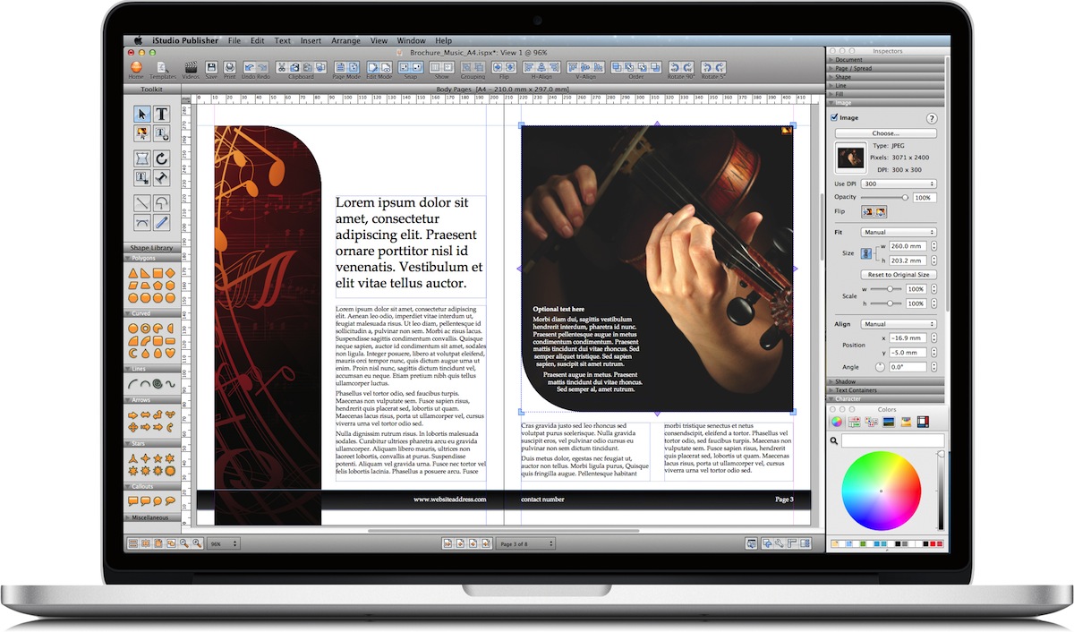 Newspaper Layout Template For Mac