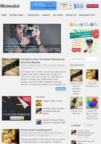 Newspaper Template For Wordpress