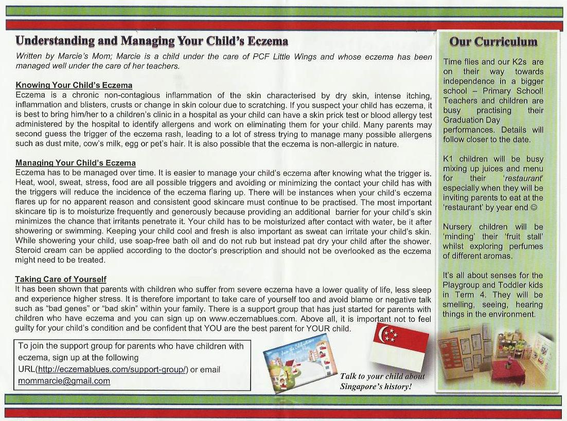 Preschool Newsletter Samples For September