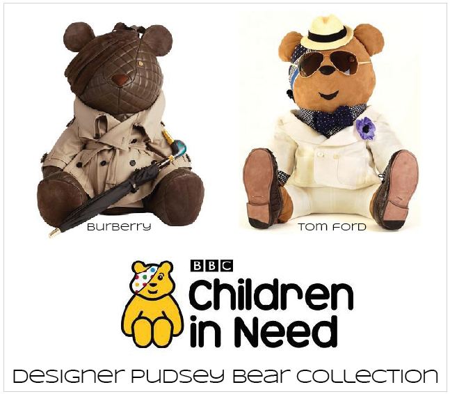 Pudsey Bear Children In Need 2012
