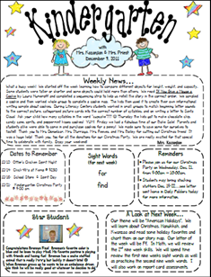 School Newsletter Templates Free