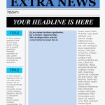 School Newspaper Templates Free