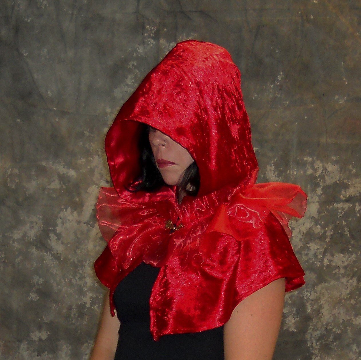 Vampire Cloak With Hood